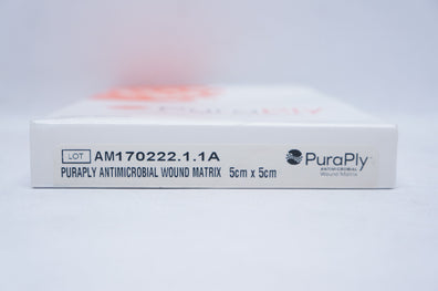 ORGANOGENESIS 515-008 Puraply Antimicrobial Wound Matrix 1.97in. x 1.97in. (x)
